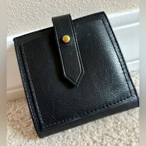 Madewell Post leather bifold wallet